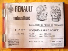 Tracteurs RENAULT motoculture