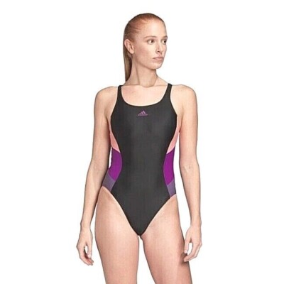 adidas Women's Swimsuit Parley Commit Beach Pool Training Blue