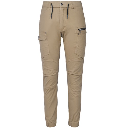 BigBEE Work Pants Cargo Trousers Stretch Cotton Elastic Waist Tactical Studed - Picture 49 of 65