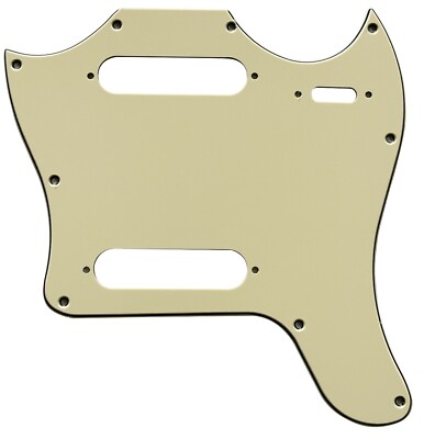 New 3 Ply Guitar Pickguard For Melody Maker SG Scratch Plate,Vintage Yellow