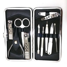 Professional Manicure Set Pedicure Scissors Tweezers Nail Clipper Care