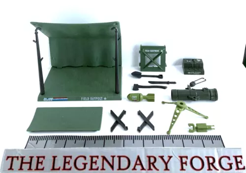 Gi Joe Bivouac Battle station 1984 Vintage playset 99% Complete Outstanding #2