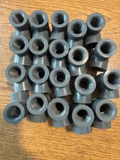 Lot of 20 GSR 1/4" PVC Tee FPT Schedule 80 Sch Threaded same as 805-002 