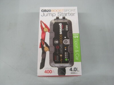 NOCO GB20 400a boost jump starter