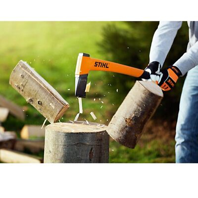 Genuine Stihl Axe with Fiberglass Handle Wood Firewood Camping Log