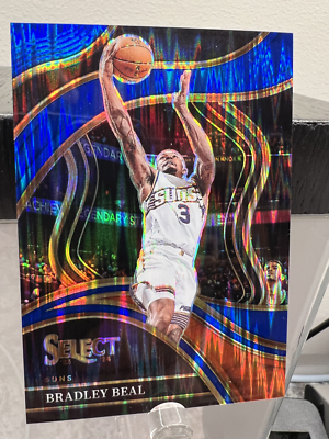 2023-24 Panini Select Bradley Beal blue FLASH /99 Courtside