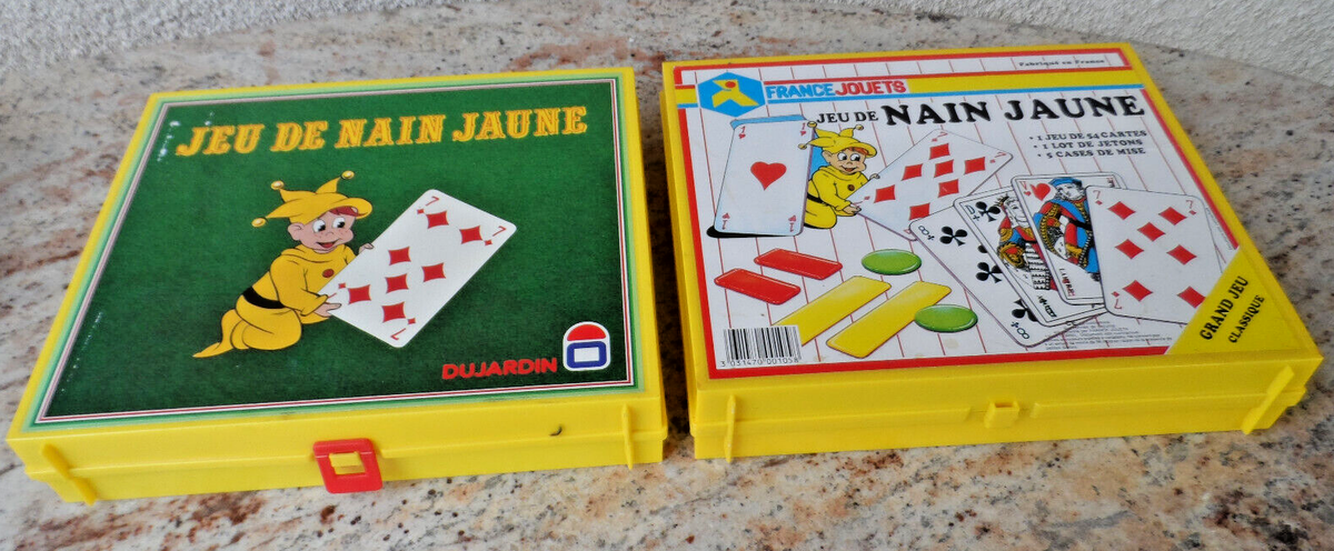 Jeu De Société Ancien BOG Nain Jaune - Second Empire XIXe - France