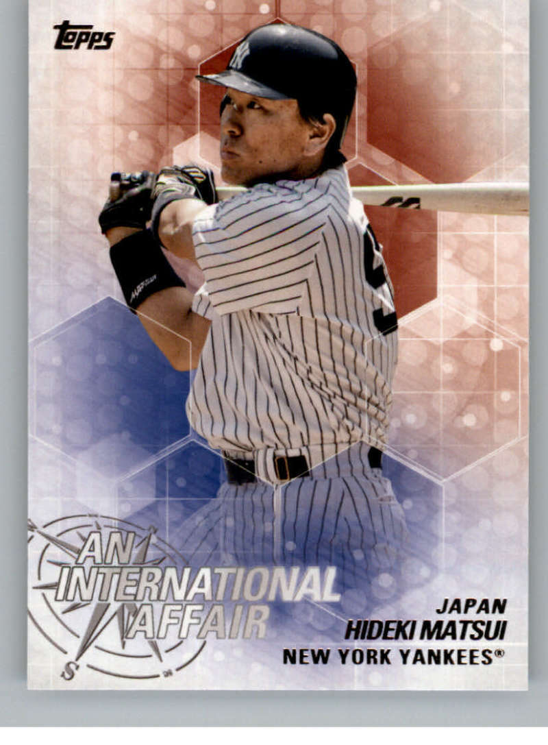 Hideki Matsui 2018 Topps Update An International Affair #IA-26 Yankees ID:20982