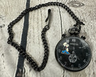 Black Dial Pocket Men's Watch Ra Invicta Character Collection Popeye Quartz 50mm