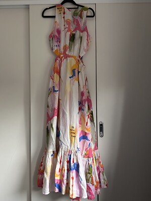 Leo Lin Cut Out Carousel Dress Size 10 | eBay