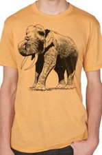 Graphic Elephant Shirt Mens Husband Gift Fathers Day Novelty T-Shirt Tee