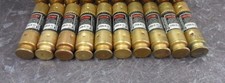 Nice Lot Bussmann Bussman Fusetron FRN-R-15 15 Amp Fuses Class RK5 250 Volt