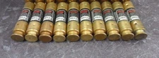 Nice Lot Bussmann Bussman Fusetron FRN-R-15 15 Amp Fuses Class RK5 250 Volt 