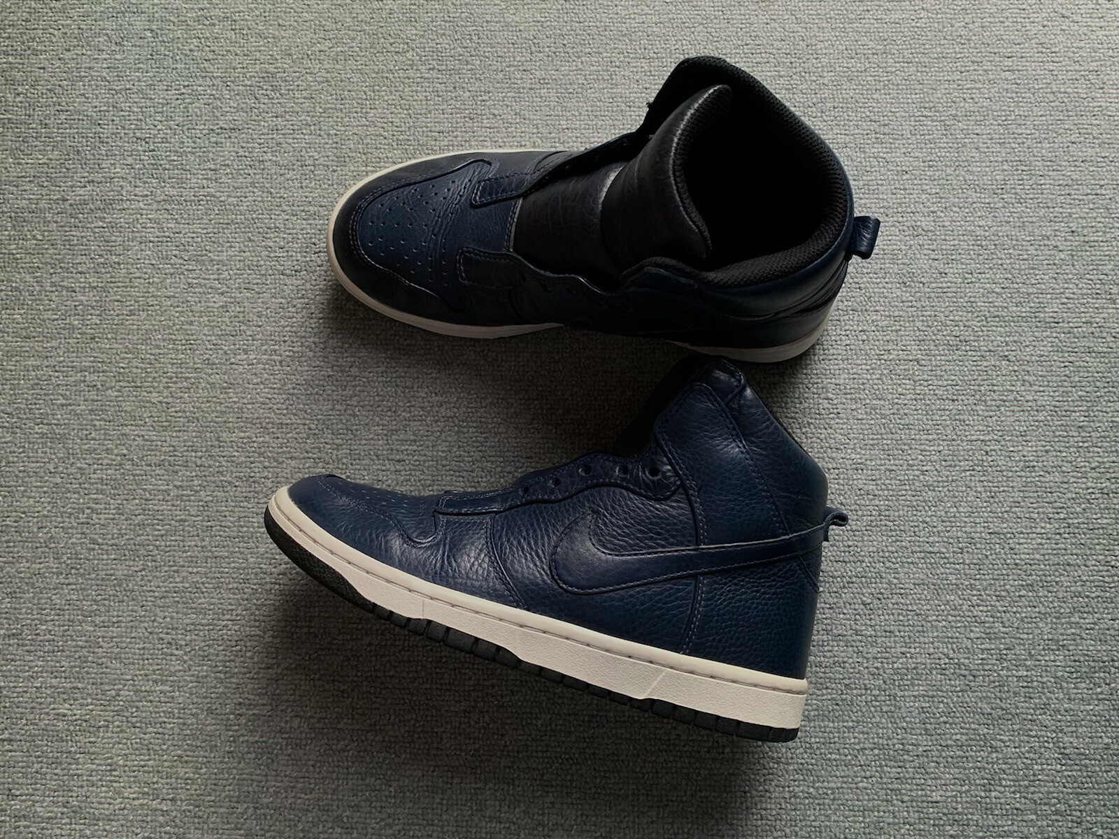 SACAI X NIKE Taglia 38 NikeLab x Sacai Dunk Lux Obsidian SP