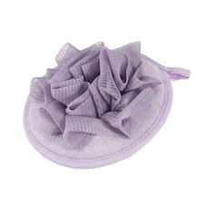 VOCOSTE Body Shower Sponge Mesh Gloves with Flower Bath Ball 6.69"x5.12"