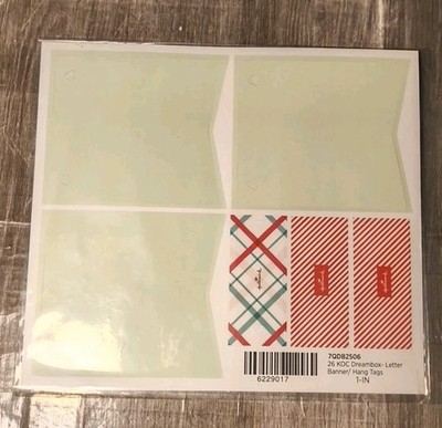 HALLMARK 2026 KOC KEEPSAKE DREAMBOX LETTER BANNER WITH HANG TAGS 