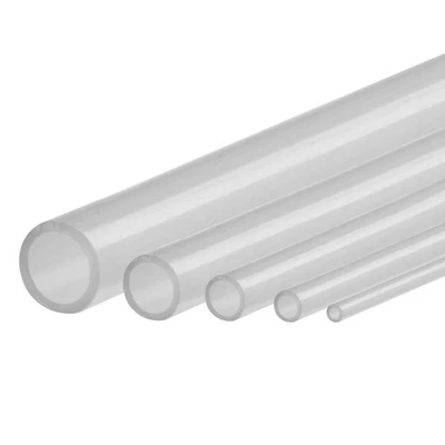 TIVENDIS Silikonschlauch Meterware Industriequalität -60°C bis 200°C Schlauch Transparent