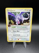 Pokemon TCG Aerodactyl 1/92 EX Legend Maker Reverse Holo Rare STAMP LP-