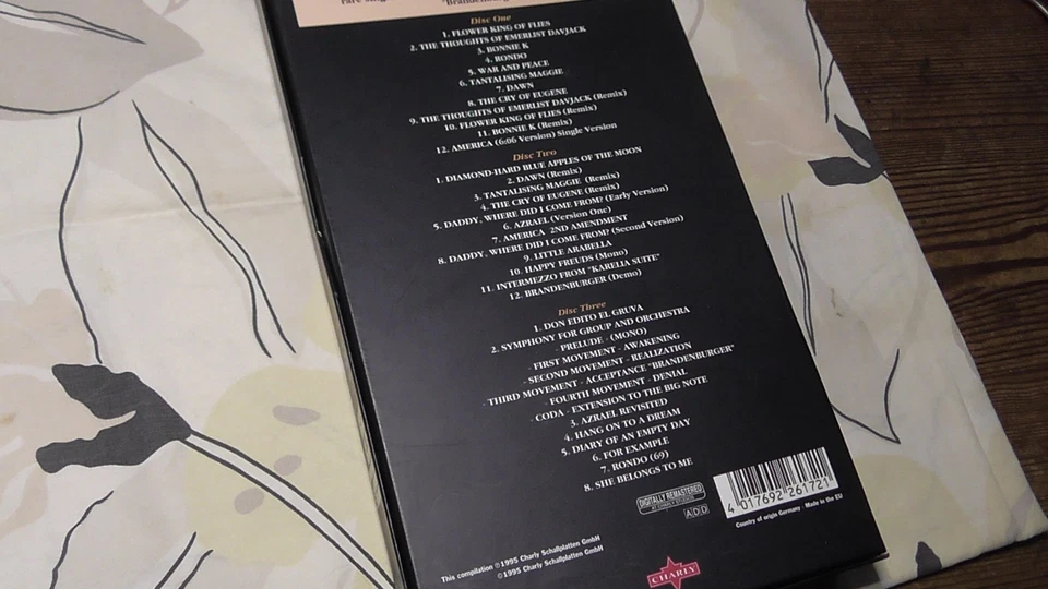 THE NICE(Keith Emerson),"The Immediate Years",3CD Hochkant Box,Charly,1995,neuw. - Bild 3 von 4