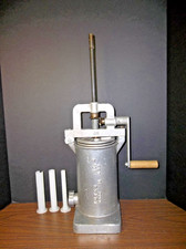 Sausage Maker Stuffer Tool Kutas No. 4 Heavy Duty Aluminum Buffalo New York RARE