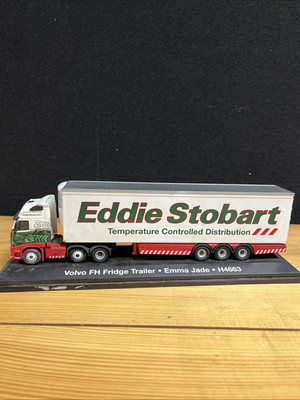 Atlas Editions ''Eddie Stobart'' Volvo FH Kühlanhänger ''Emma Jade'' - H4663 1:76