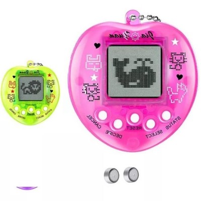 ZJchao Virtual Pet Game Mini Heart Shape Electronic Pets Toys 2Pcs #511 