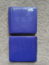 Creative Memories Purple Silver Stars Swirls 7 x 7 Scrapbook Album With Pages