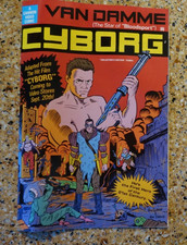 CYBORG The Comic Book 1 1989 Collector s Edition Jean Claude Van Damme CANNON