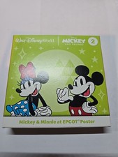 2 Walt Disney World Mickey Friends Poster McDonald s 2023 Happy Meal Toy