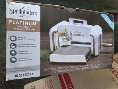 Spellbinders Die Cutting And Embossing Machine Platinum 