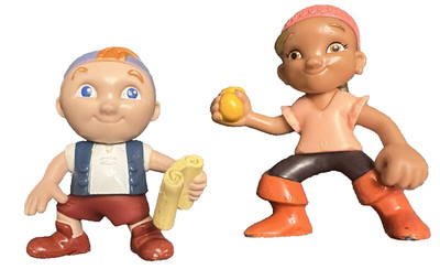 Izzy Jake And Cubby The Netherlands Pirate Figures Lot Of 2 DISNEY