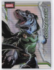 2026 Topps Chrome Marvel Comics #31 Doomasaur Refractor
