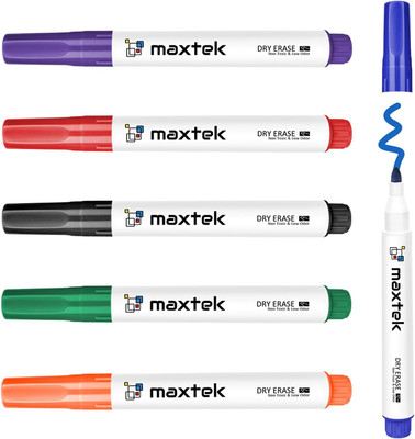 Whiteboard Marker, Whiteboard Stifte Abwischbar, Rundspitze, ca. 2mm Linienbreit