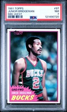 1981 TOPPS MID-WEST #97 JUNIOR BRIDGEMAN PSA 7