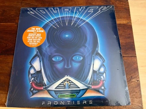 JOURNEY FRONTIERS LP W/ HYPE STICKER VINYL - Sealed / Never Opened
