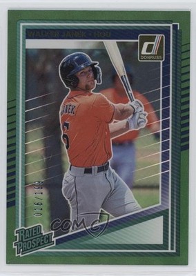 2025 Panini Donruss Rated Prospects Green 16/199 Walker Janek #176 5i3