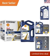 T6 Full Synthetic 15W-40 Motor Oil 3 Pack - Ultimate Diesel Engine Protection