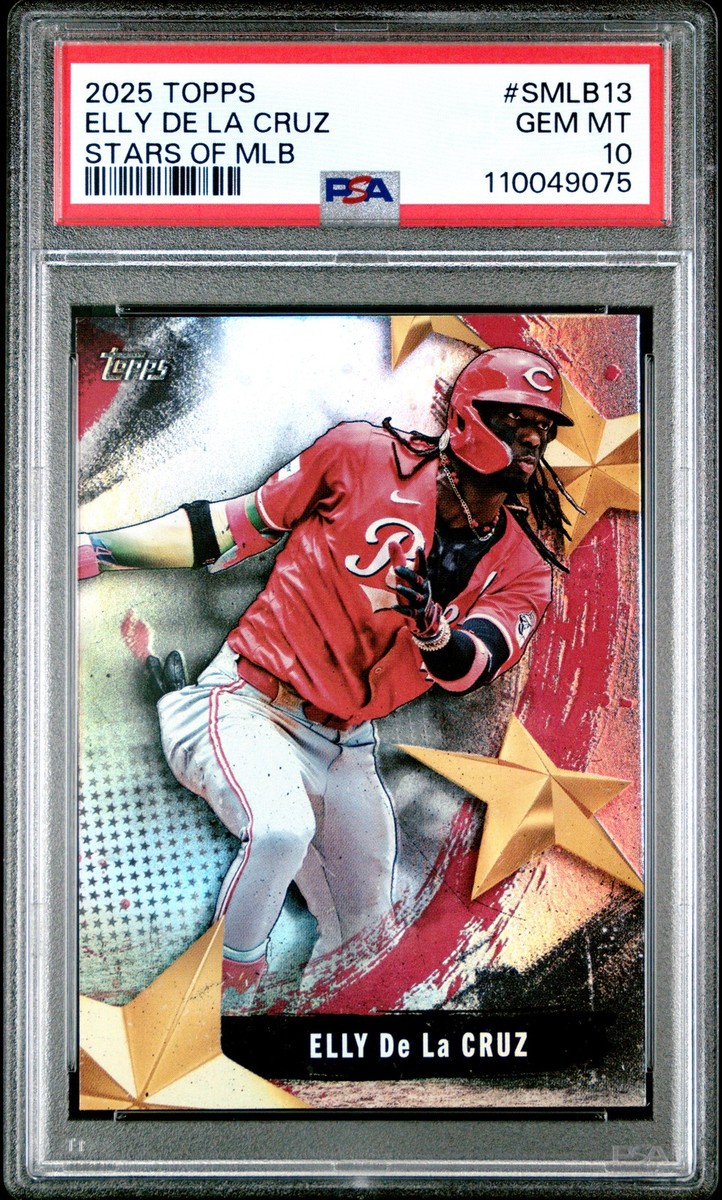 Elly De La Cruz MLB エリーデラクルーズ PSA10 2025 TOPPS STARS OF MLB #SMLB13 ELLY DE LA CRUZ PSA 10 | eBay