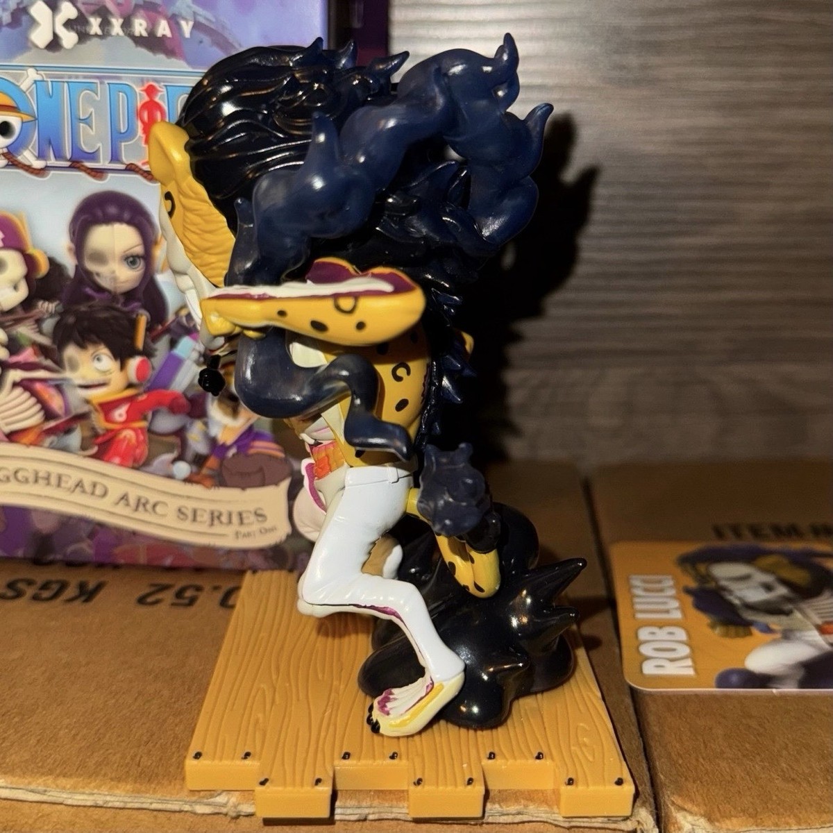 1/48 Chase Rob Lucci One Piece Egghead Mighty Jaxx Hidden