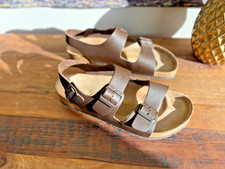 BIRKENSTOCK Milano BS Amalfi Testa Di Moro Men's Sandals EU 43 US 10 10.5 Brown