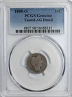 1895-O 10C Barber Dime PCGS Graded Tooled AG Detail Silver Coin 4807