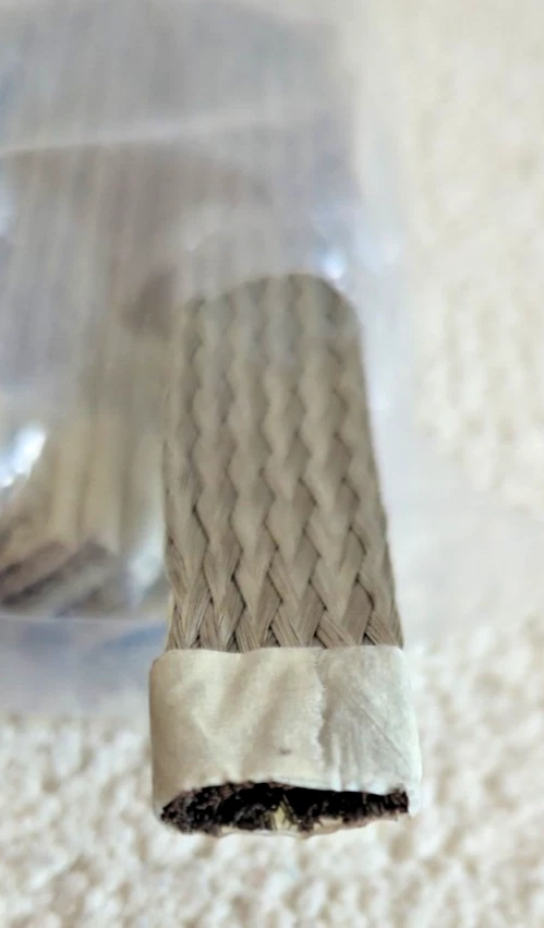 AB Connectors Flat Flexible Tinned Copper Braid 35mm Dia x 210mm Long Pack of 50 - Image 4 of 4