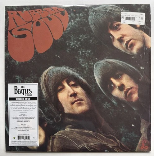 The Beatles "Rubber Soul" 2014 Mono Vinyl LP Record Parlophone Rare