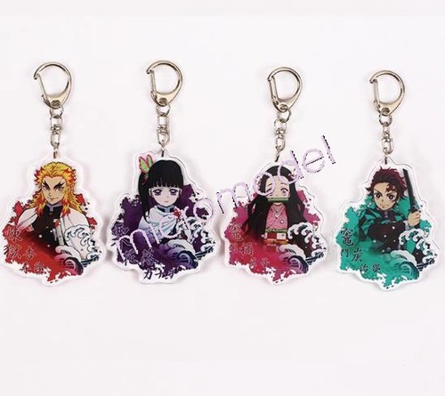 Demon Slayer Kochou Shinobu Keychain 1Pcs Anime Collection Gift - Picture 3 of 5