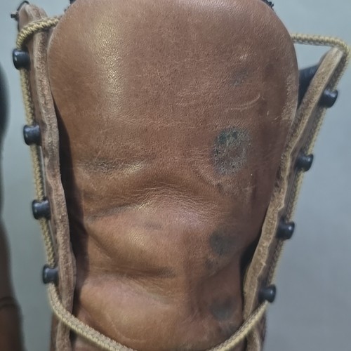 Botas de trabajo Red Wing 678 SuperSole 6" punta suave cómodas de cuero para hombre talla 10 D marrón - Imagen 4 de 11
