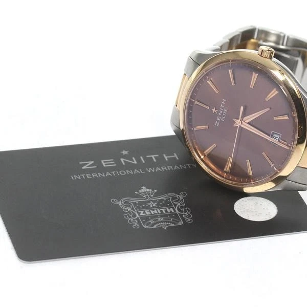 Zenith — Zenith Captain Central Second 51.2020.670 40mm SS Automatic Date Watch #C3200