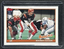 BOOMER ESIASON 1991 TOPPS FOOTBALL #248 BENGALS