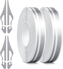 Silver Pinstripe Sticker Tape   Universal Auto  Motorcycle Decorative Vinyl Str