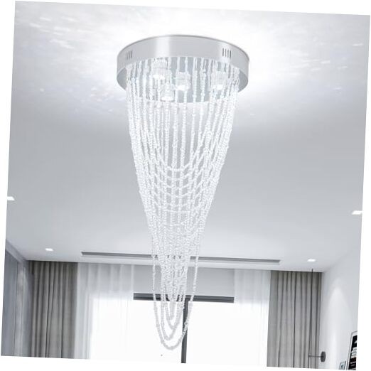 Modern Flush Mount Crystal Chandelier Ceiling Light Fixture MP096-400