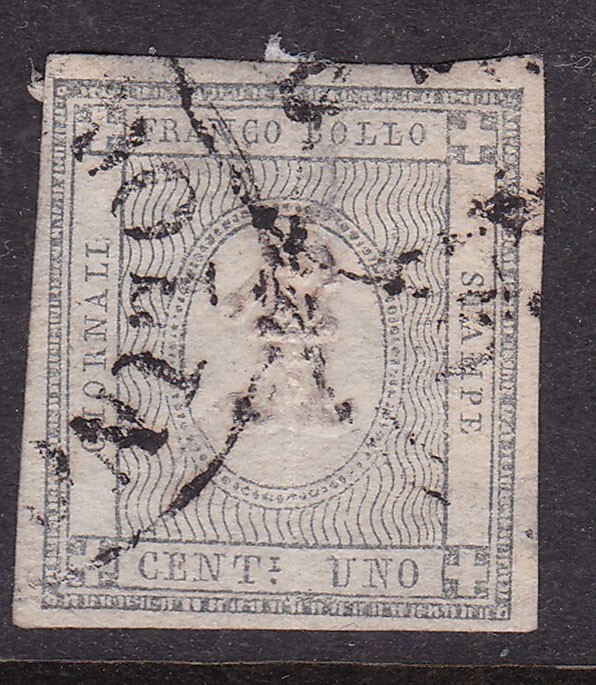 SARDINIA ^^^BOB # P1  RARER   used IMPERF  CLASSIC   hcv@xdco 384sard